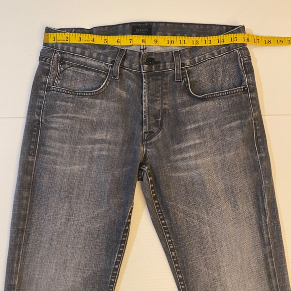 Hudson Byron Straight Leg Jean Faded Black Wash 32 x 33 - Picture 13 of 15